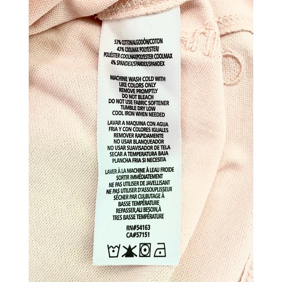 Calvin Klein Performance Pink Polo Mens Size 2X NWT - Picture 7 of 9